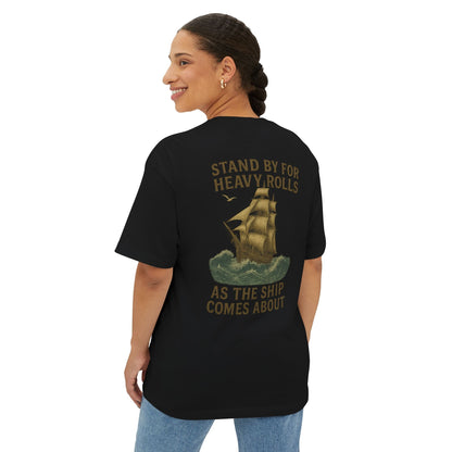 Stand by for Heavy Rolls Tee - T-Shirt - Fair Winds Clothing