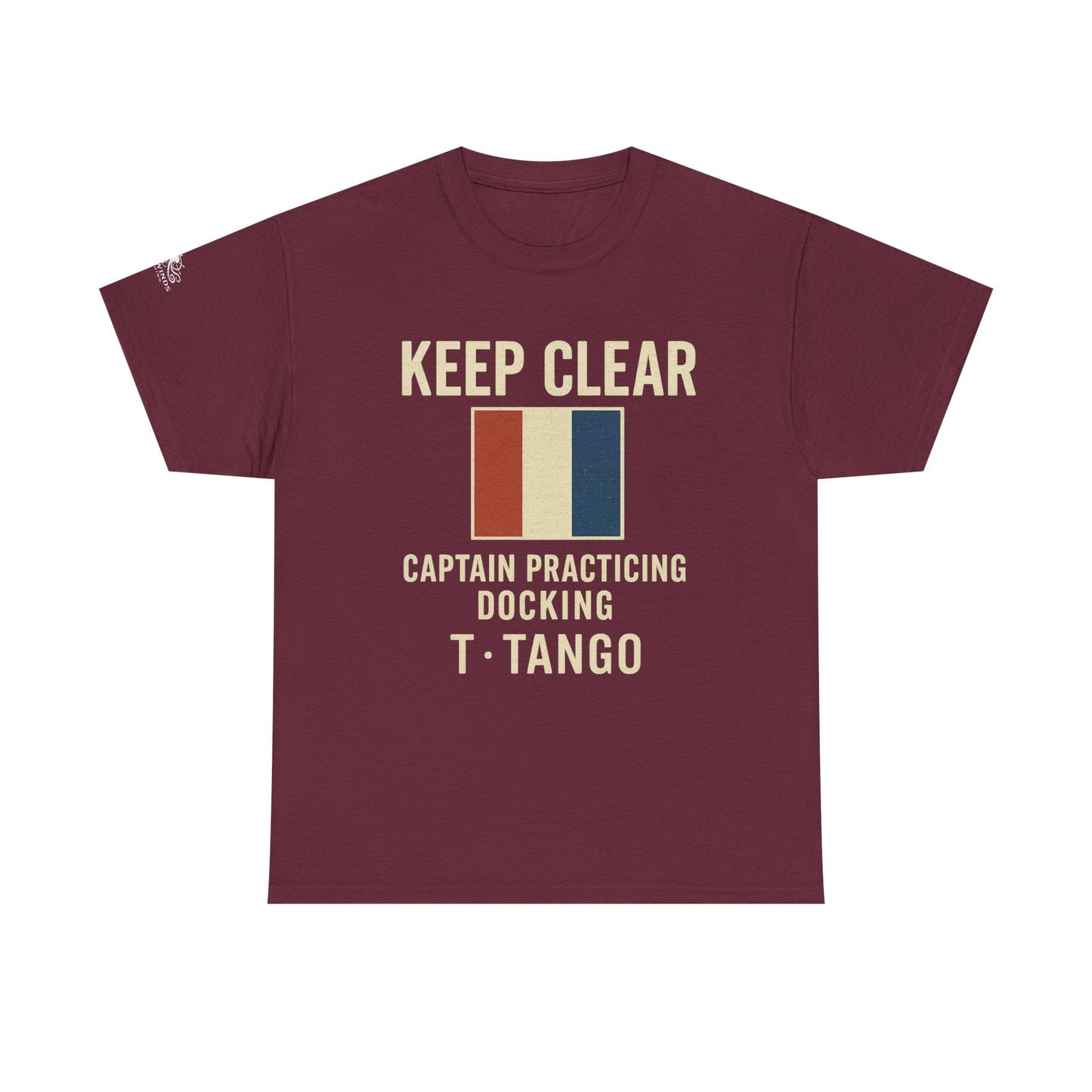 Tango Signal Flag - Keep Clear Vintage Graphic, Casual Wear, Gift for Him & Her, Summer Outfits, Simple Streetwear - Fair Winds Clothing