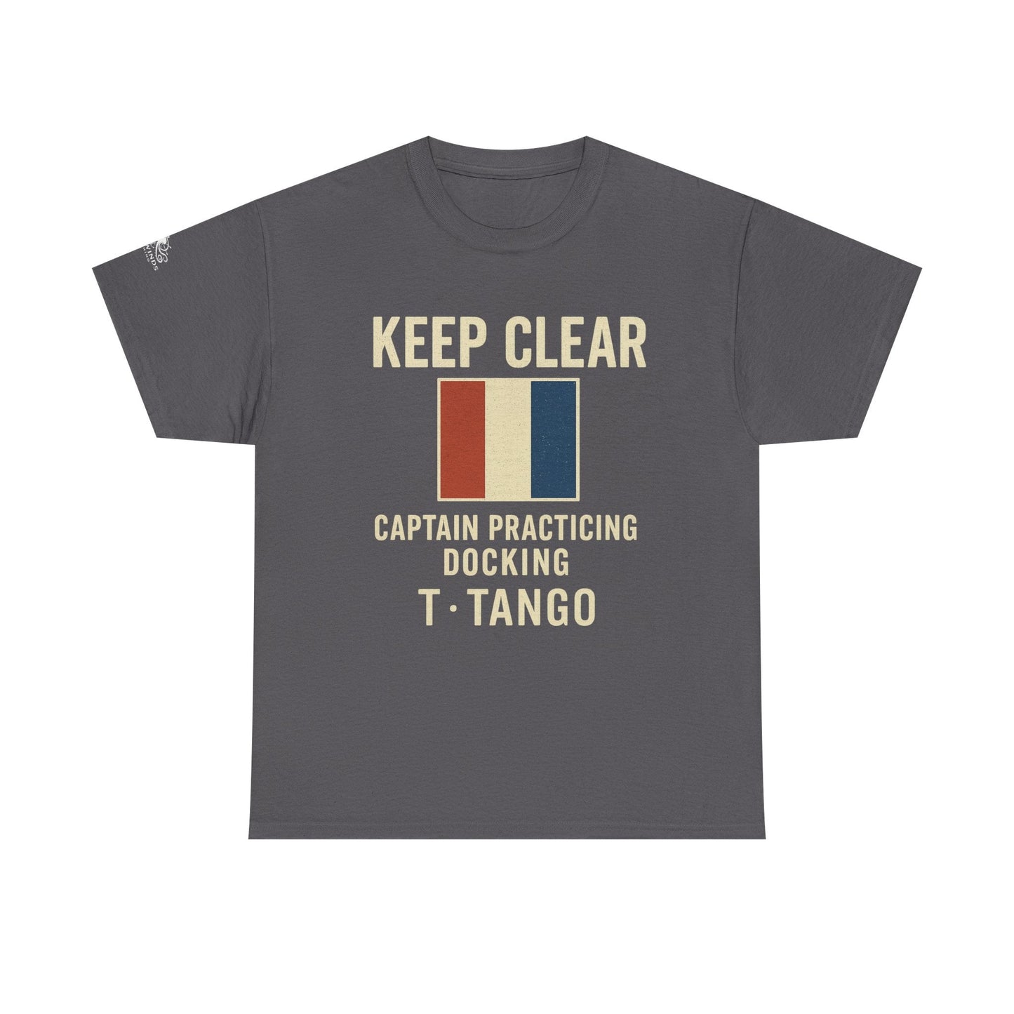 Tango Signal Flag - Keep Clear Vintage Graphic, Casual Wear, Gift for Him & Her, Summer Outfits, Simple Streetwear - Fair Winds Clothing