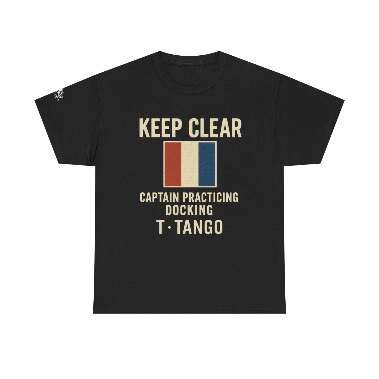 Tango Signal Flag - Keep Clear Vintage Graphic, Casual Wear, Gift for Him & Her, Summer Outfits, Simple Streetwear - Fair Winds Clothing