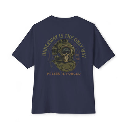 “Underway is the Only Way”Navy Submarine Tee - Fair Winds Clothing