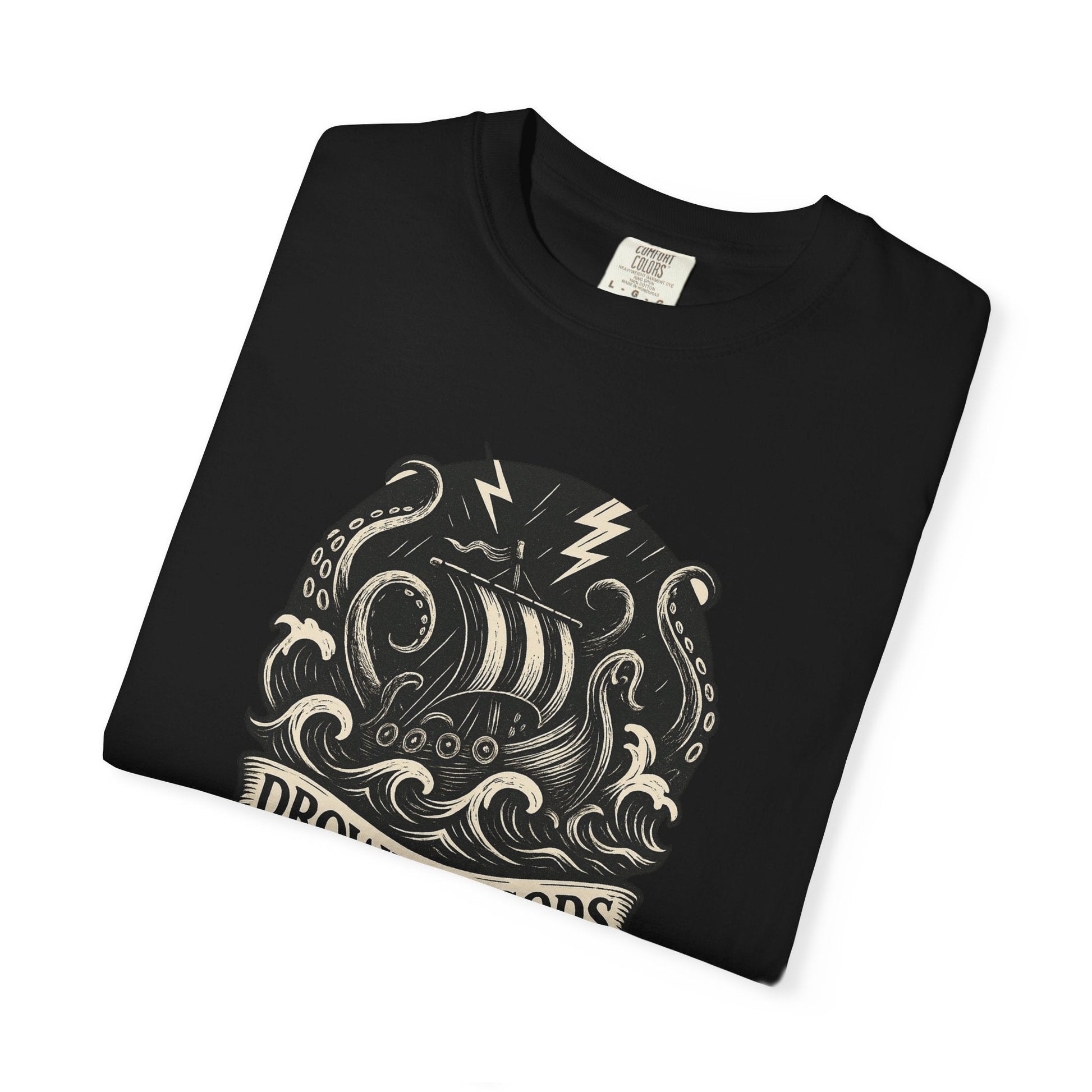 Viking Sailor Unisex T-shirt - Drowned Gods Design - Fair Winds Clothing